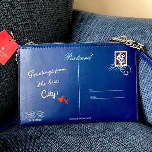 NWT Kate Spade Postcard Crossbody